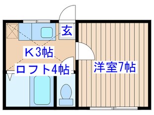 ＰＥＡＮＵＴＳ　８の物件間取画像